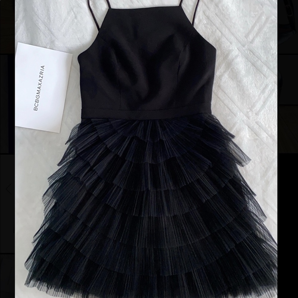 BCBGMaxAzria Black Casandra Dress